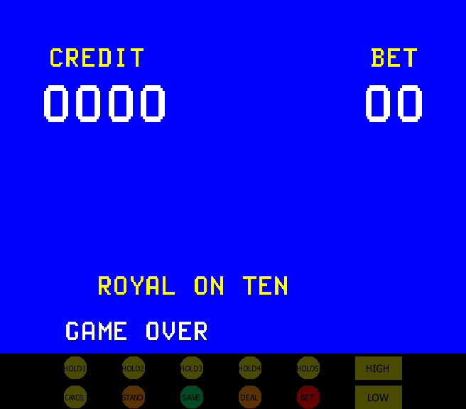 Royal on Ten (Noraut Deluxe hack) Title Screen
